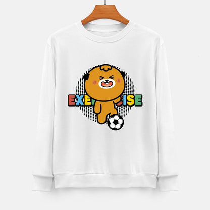 Front Patterned Long Sleeve TopComfortSeries Design-Your-Own