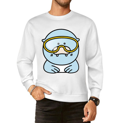 Front Patterned Long Sleeve TopSmoothWear Casual