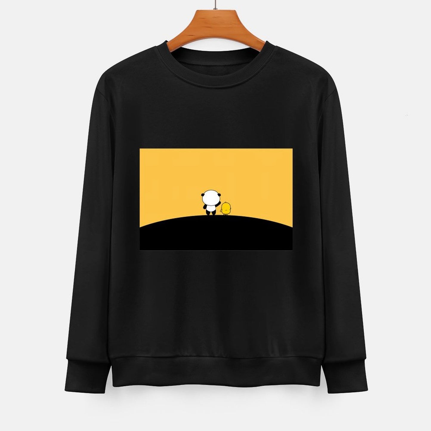 Front Patterned Long Sleeve TopSoftstyle EverydayFit