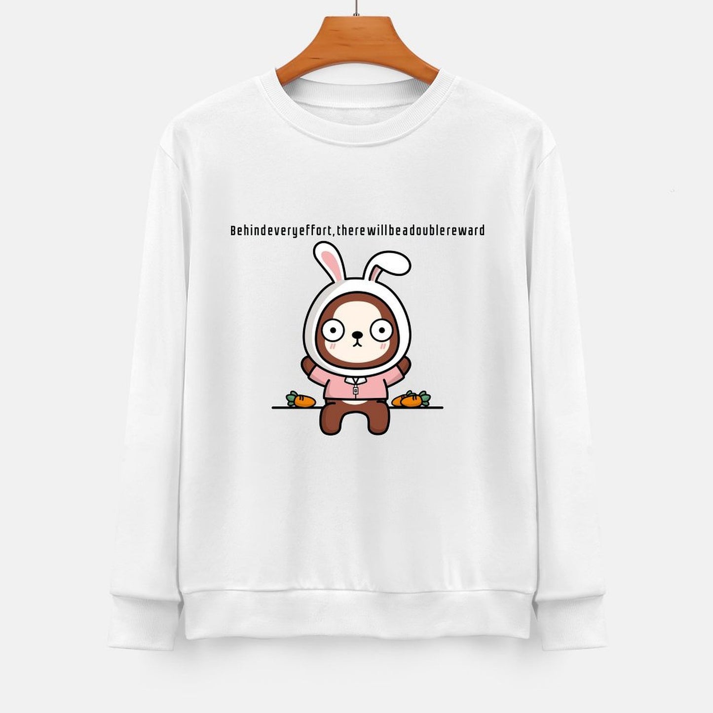 Front Patterned Long Sleeve TopFundraising Strong