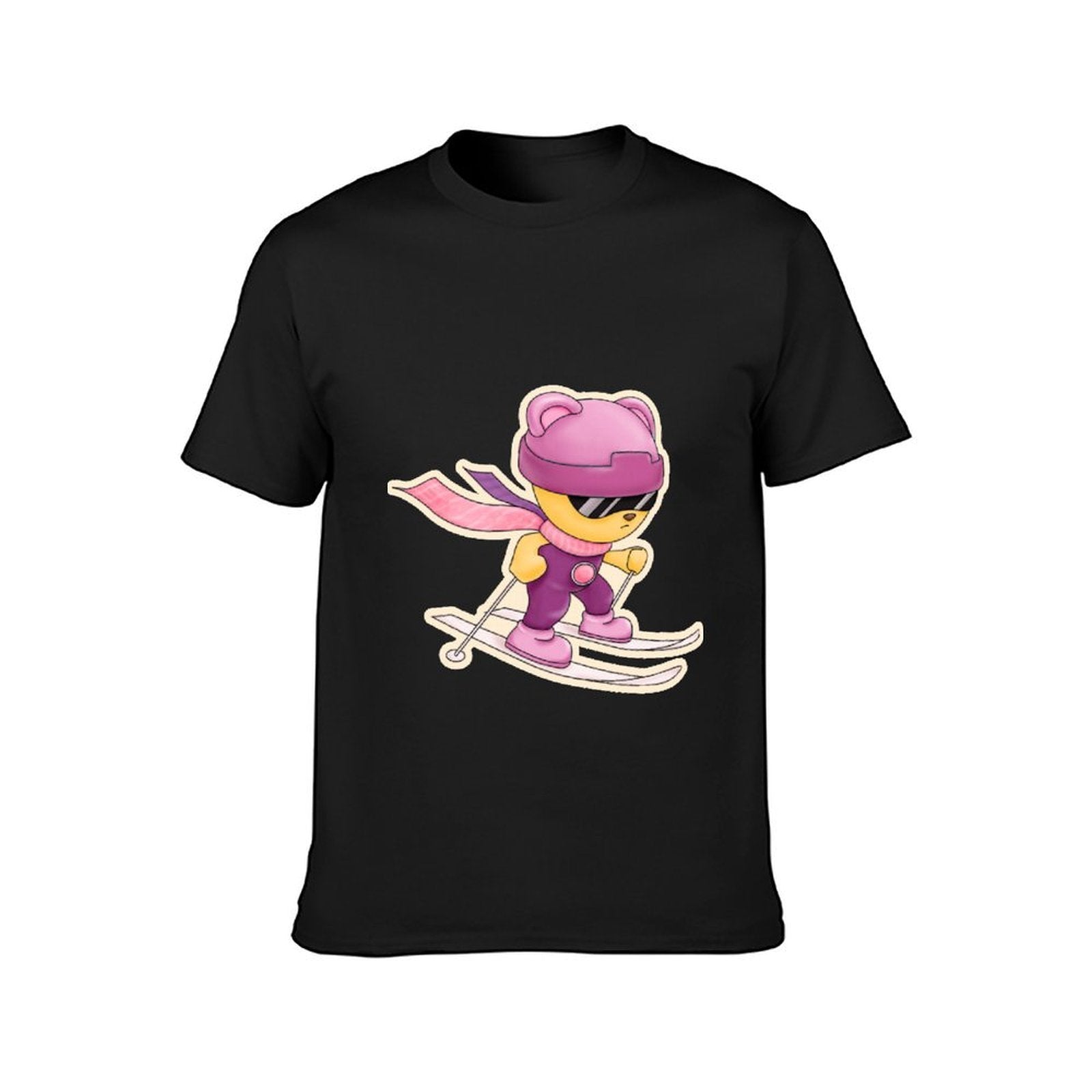 Inlex Bear T-shirtsFade-Resistant Recycled T-Shirt