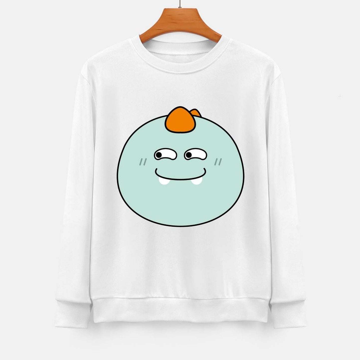 Front Patterned Long Sleeve TopEverydayTee Durable