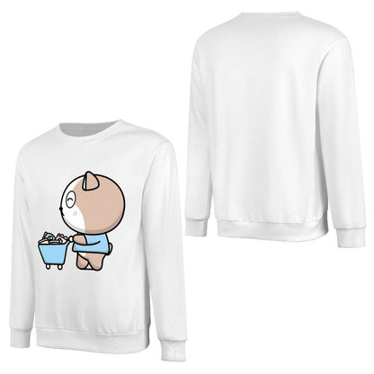 Front Patterned Long Sleeve TopHigh-Quality Outdoor