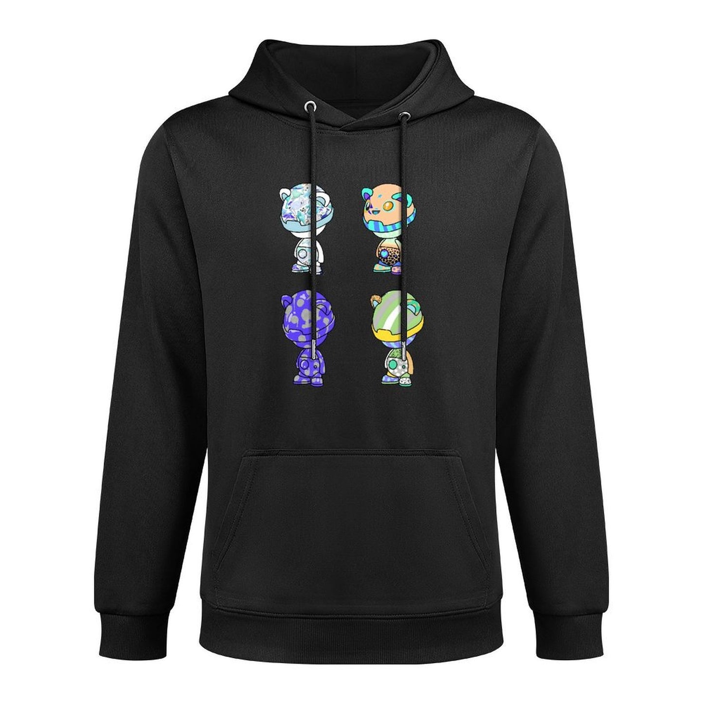 IPIB 250g Hooded Pocket Sweatshirt Front GraphicMen's Hooded  Sweatshirt6000073-2
