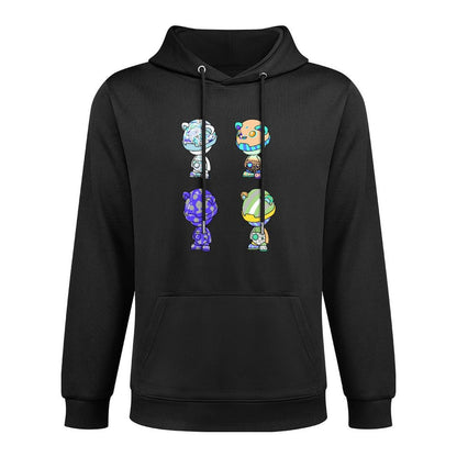 IPIB 250g Hooded Pocket Sweatshirt Front GraphicMen's Hooded  Sweatshirt6000073-2