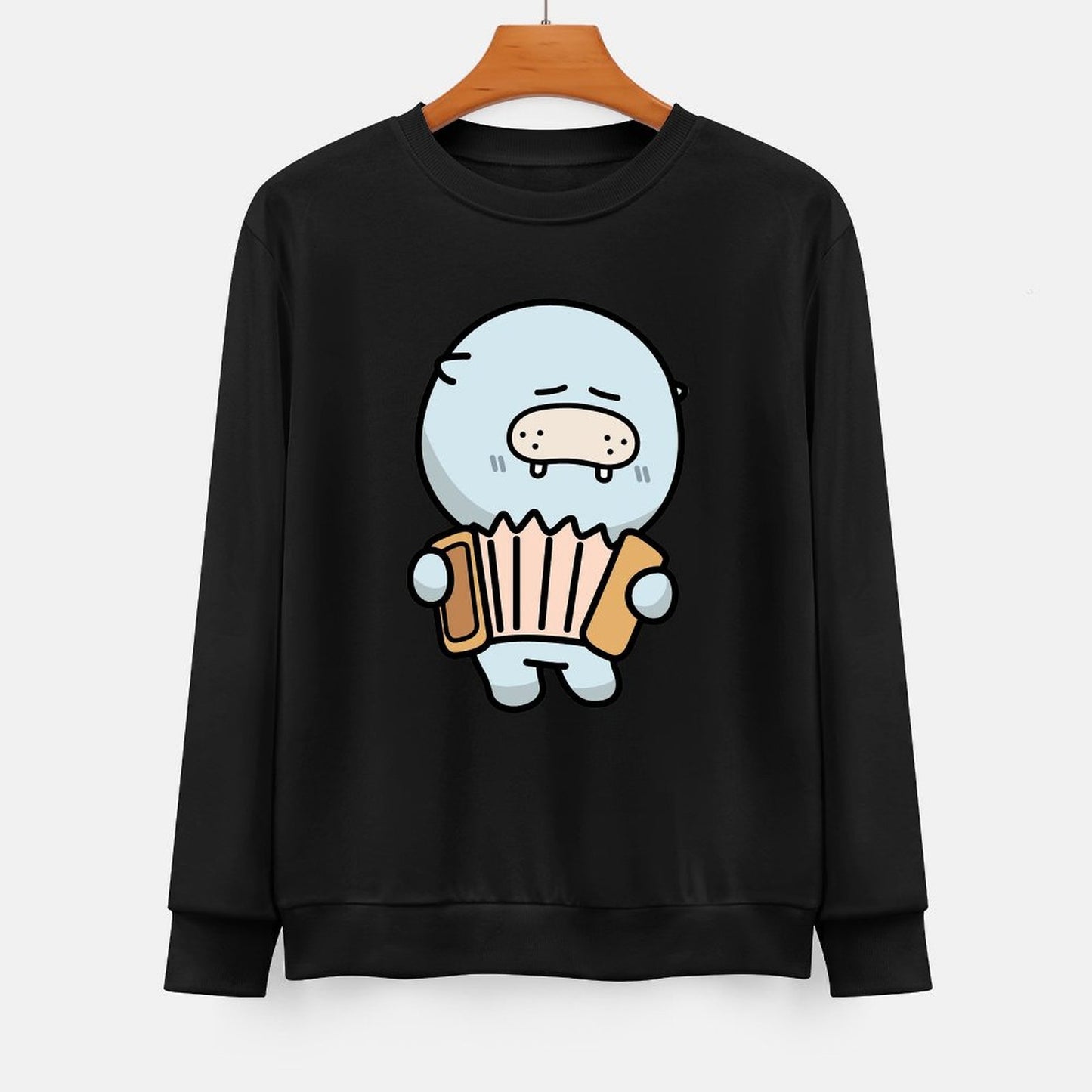  Front Patterned Long Sleeve TopStreetStyle Eco-Conscious