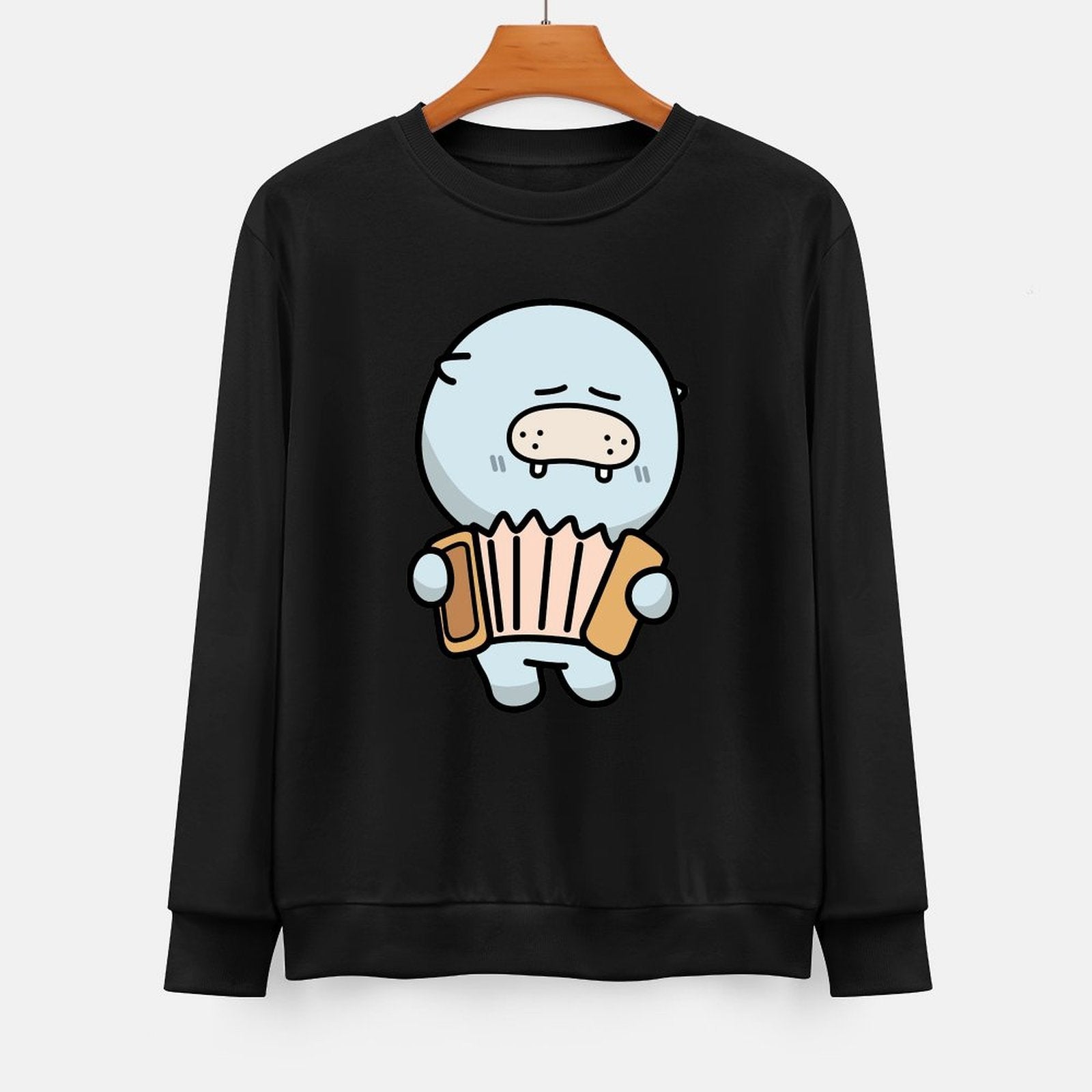  Front Patterned Long Sleeve TopStreetStyle Eco-Conscious