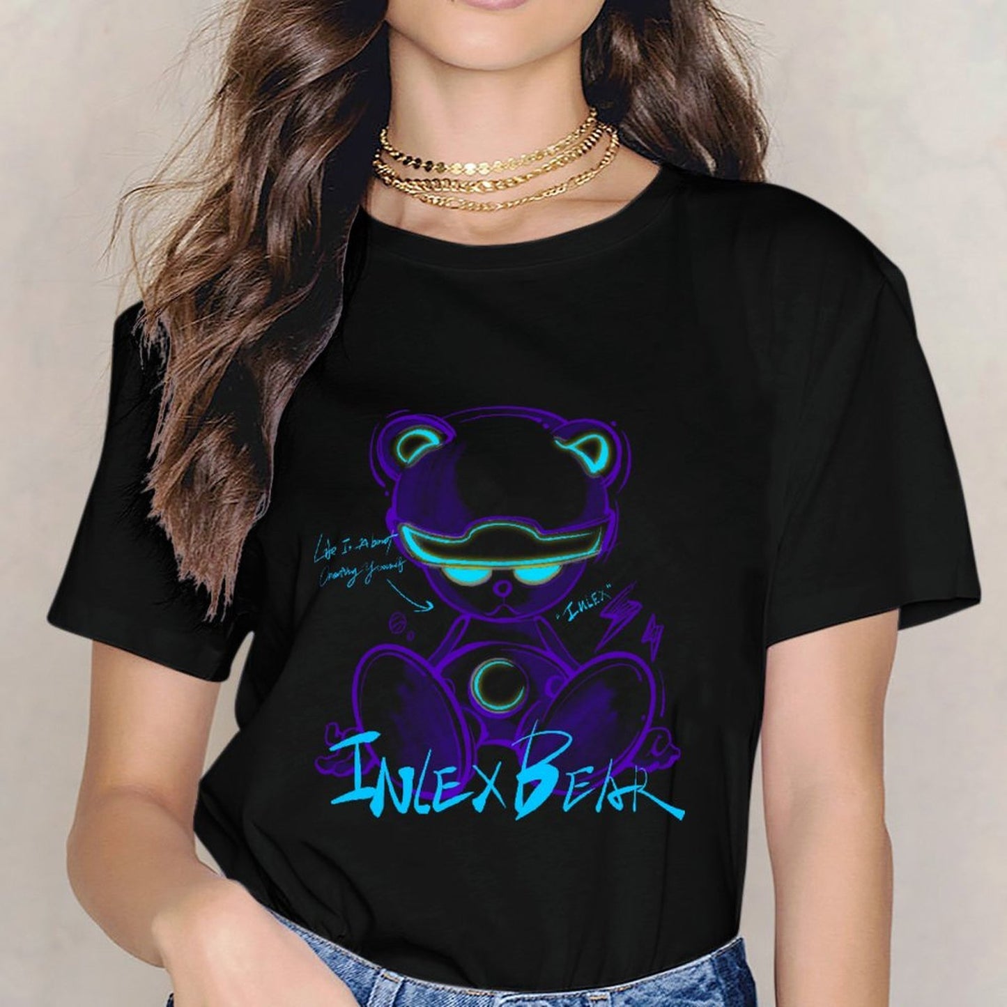 Inlex Bear T-shirtsDurable PremiumSeries T-Shirt
