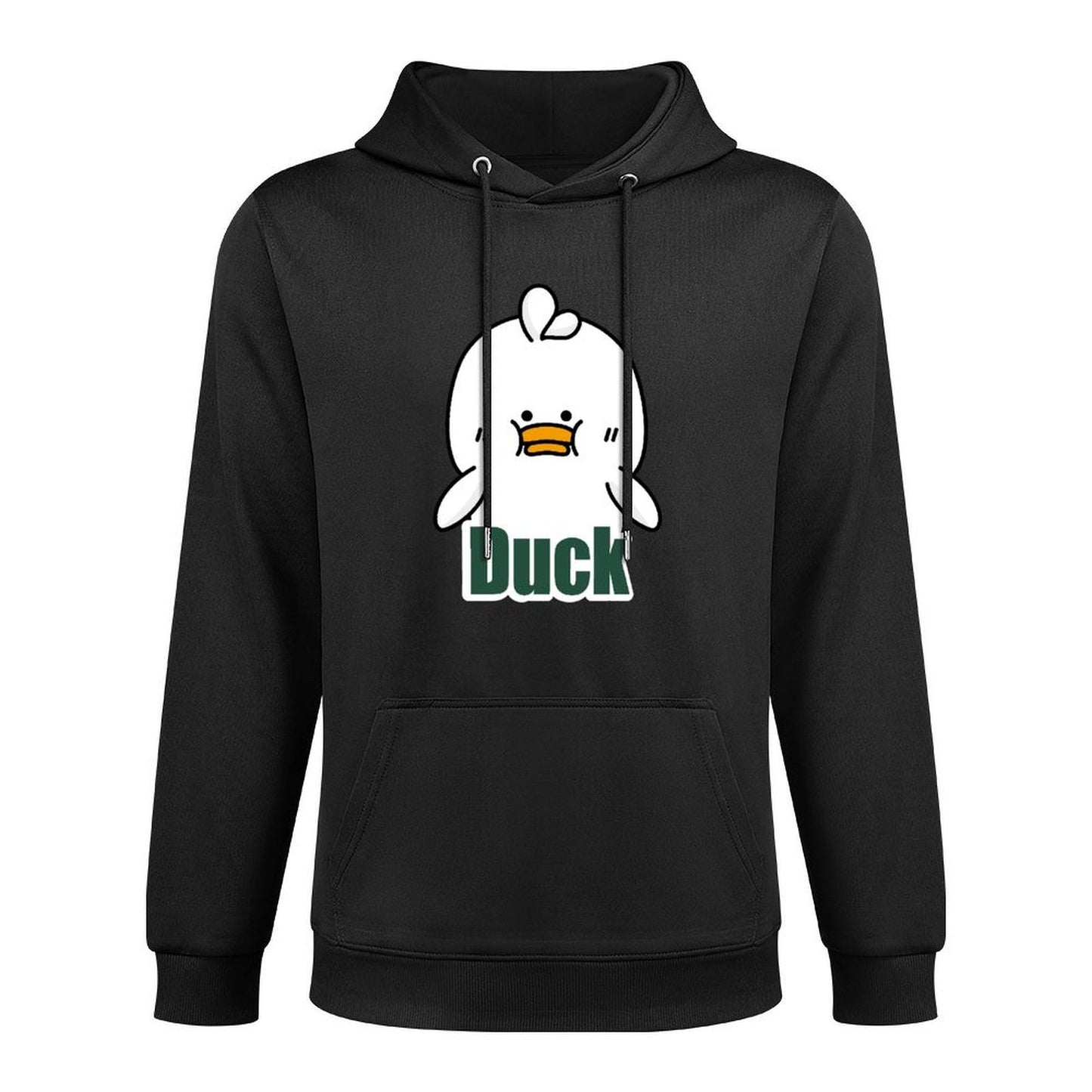 Solid Unisex Front Graphic Hoodies