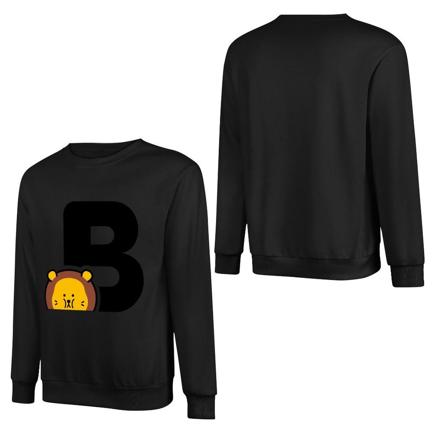 Front Patterned Long Sleeve TopModernFit ActiveStyle