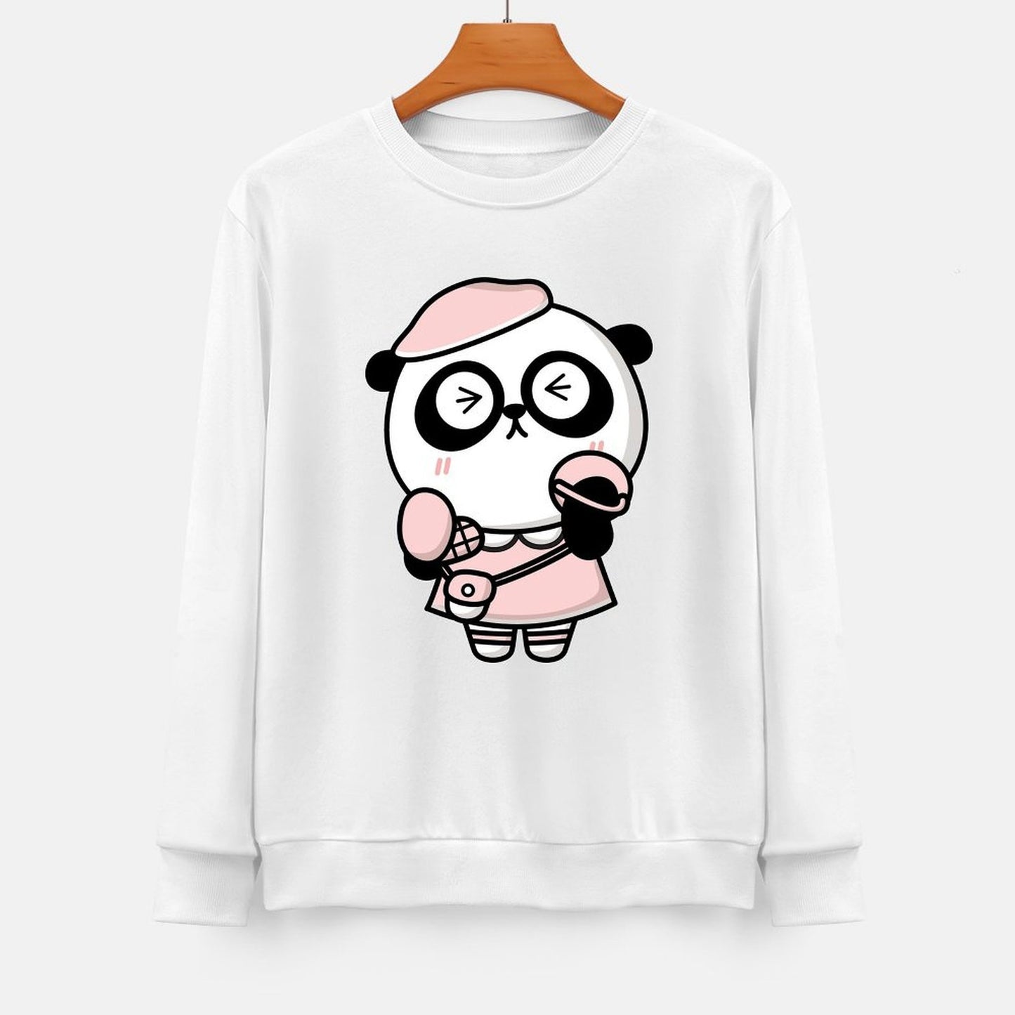 Front Patterned Long Sleeve TopRegular ClassicLine