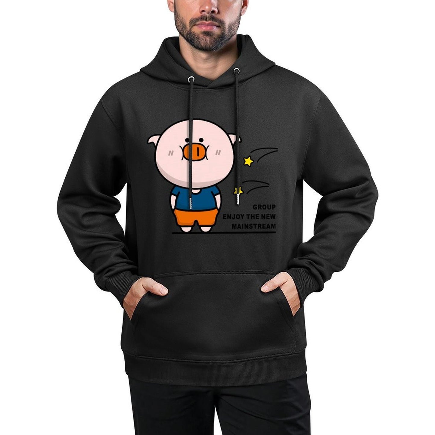 Premium BasicSeries Front Graphic Hoodies