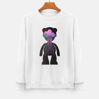 Long Sleeve With Front PatternMidweight Plain