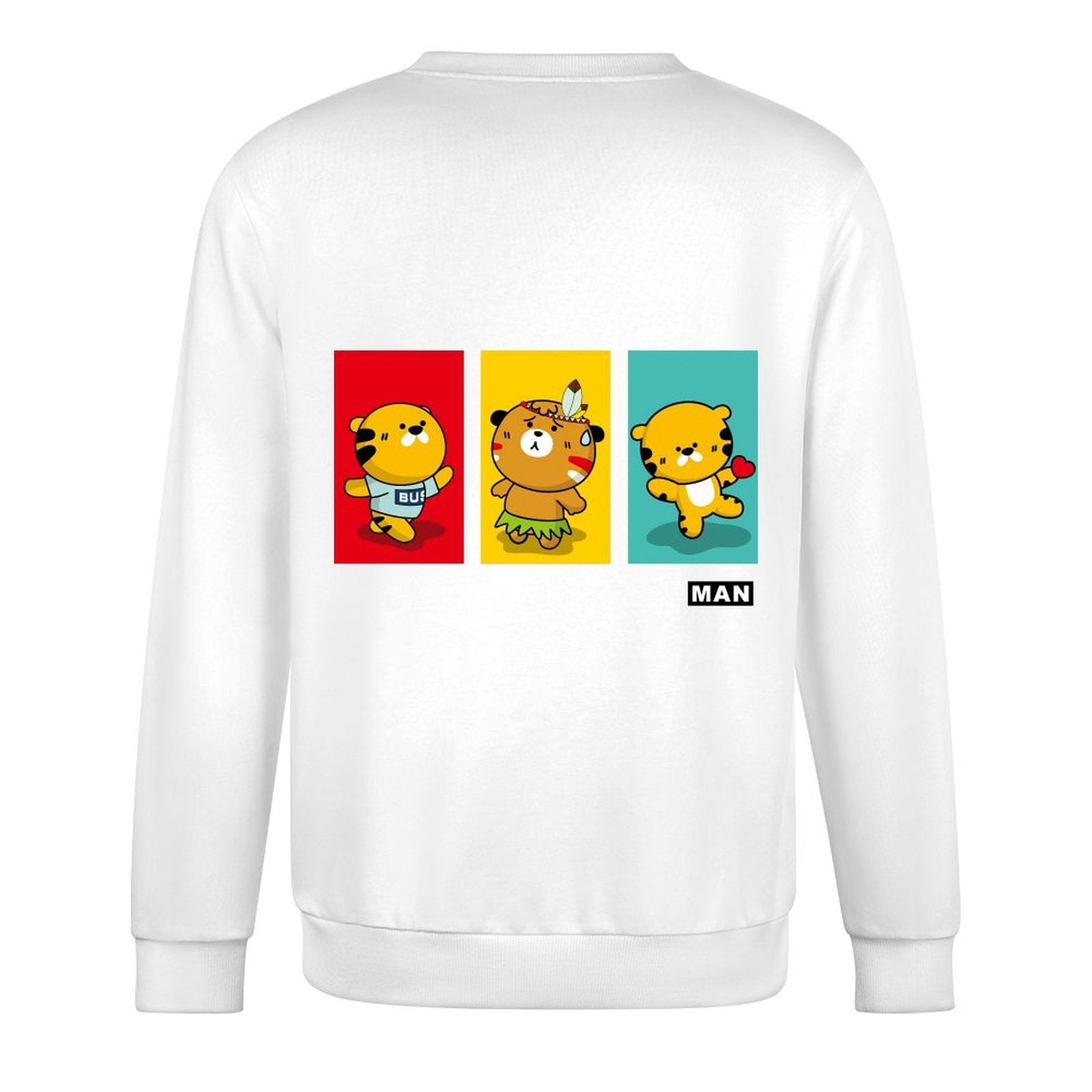 Long-sleeved crew neck sweatshirtClean EasyStyle Long Sleeve