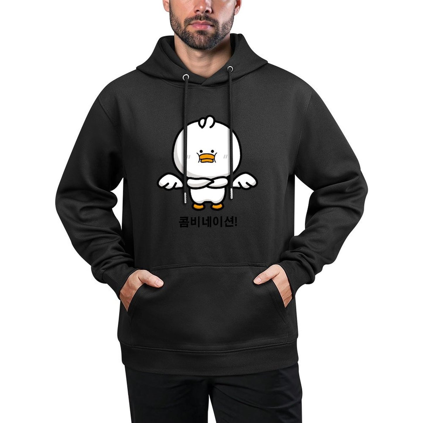 IPBR 250g Hooded Pocket Sweatshirt Front GraphicMen's Hooded  Sweatshirt4001087