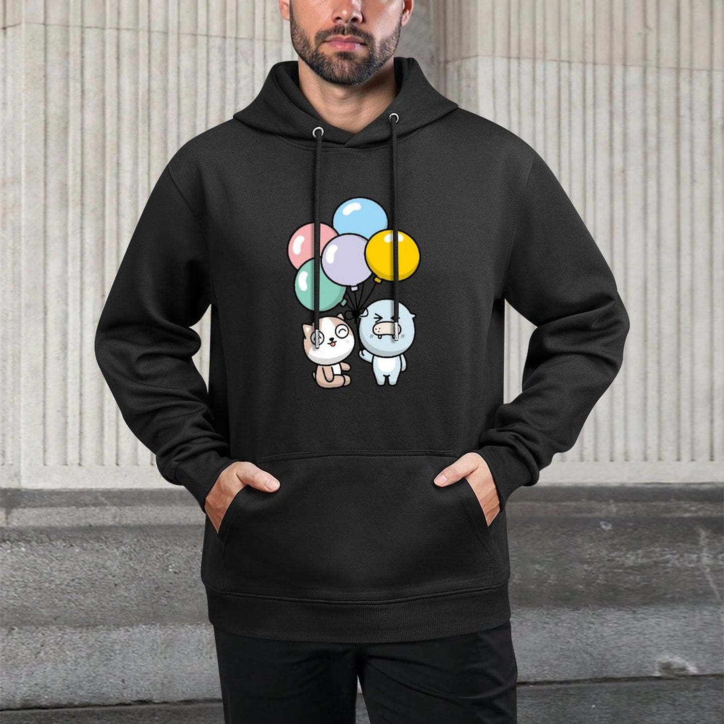 Chill Promotional Front Graphic Hoodies