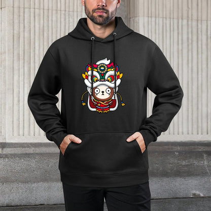 IPBR 250g Hooded Pocket Sweatshirt Front GraphicMen's Hooded  Sweatshirt4000341