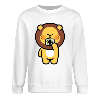 Front Patterned Long Sleeve TopCleanCut Unisex