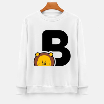 Front Patterned Long Sleeve TopModernFit ActiveStyle