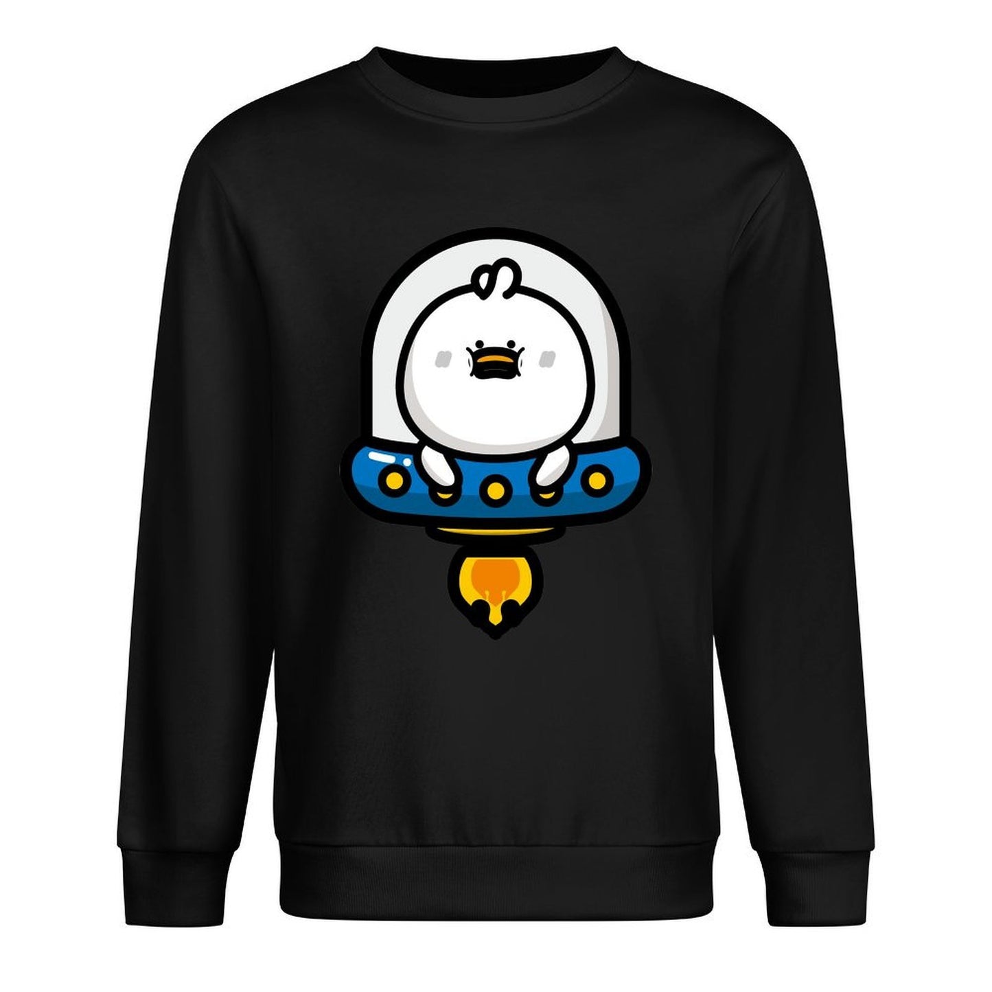 Front Patterned Long Sleeve TopAllSeason ClassicSeries