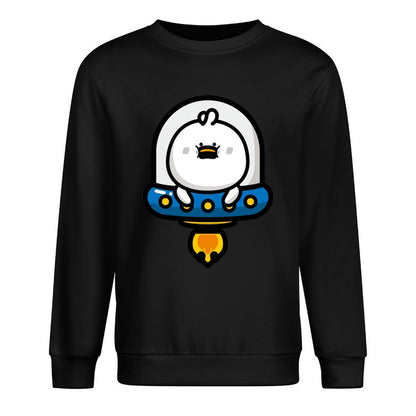 Front Patterned Long Sleeve TopAllSeason ClassicSeries