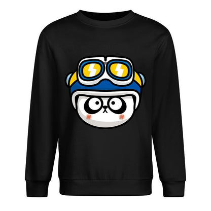 Front Patterned Long Sleeve TopLifestyle Fade-Proof