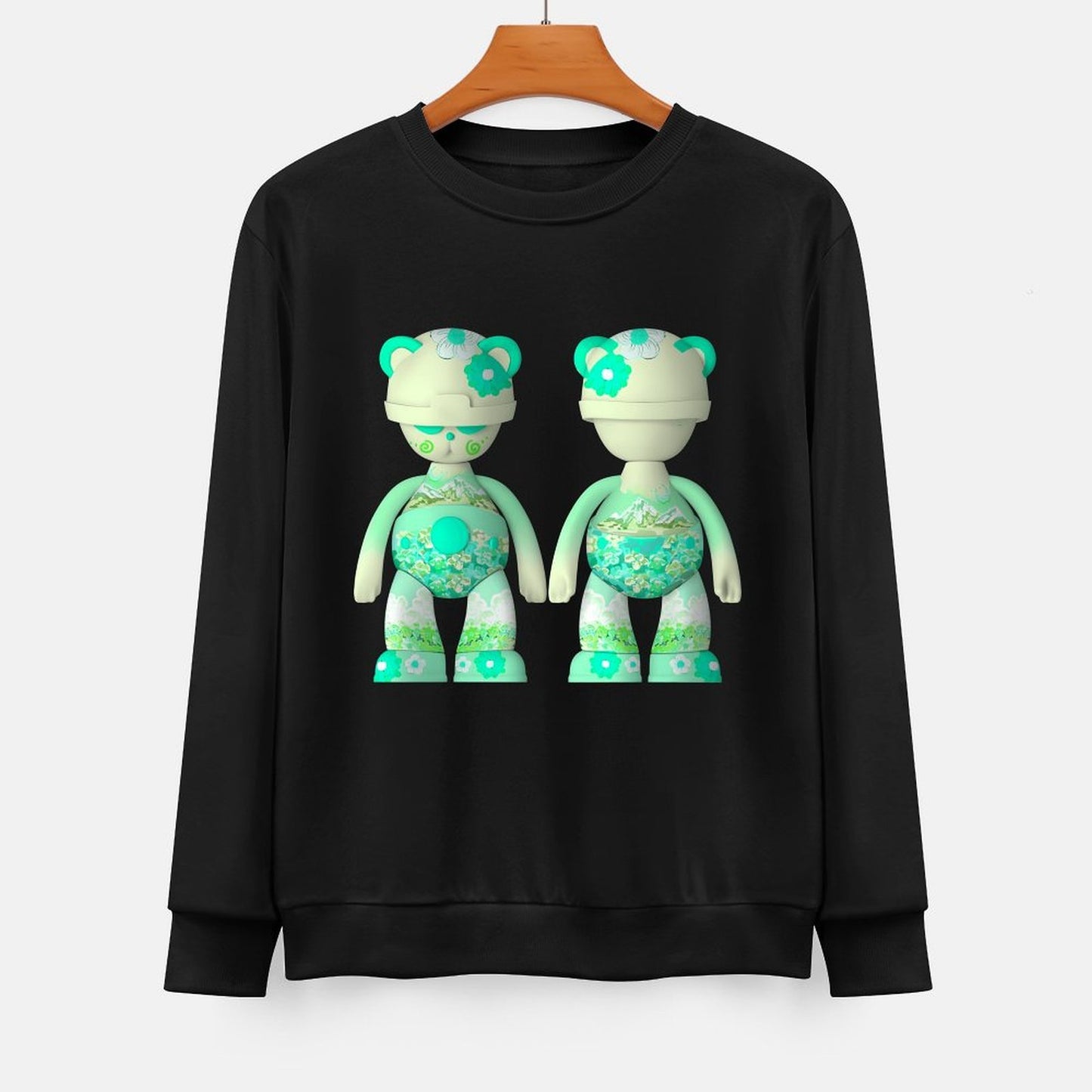 IPIB 250g Crew Neck Long Sleeve Sweatshirt Front GraphicCrew Neck Long Sleeve Sweatshirt6000080-3