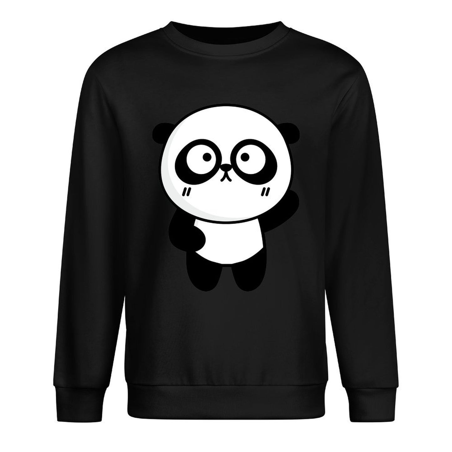 Front Patterned Long Sleeve TopPrint-Ready EasyWear