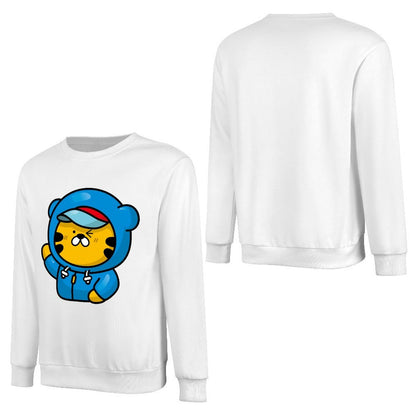 Front Patterned Long Sleeve TopReliable Smooth