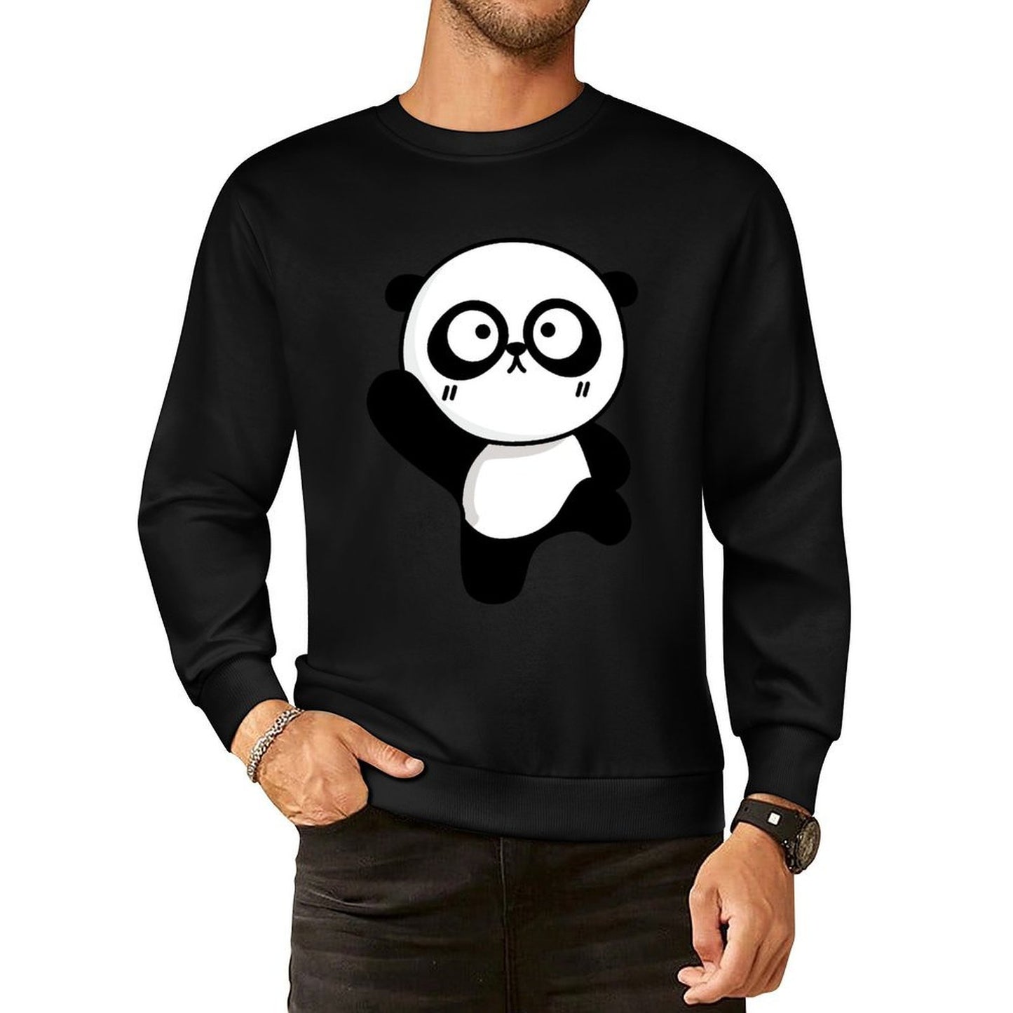 Front Patterned Long Sleeve TopUltra Durable Series