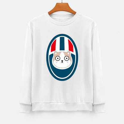 Front Patterned Long Sleeve TopAllSeason Breathable