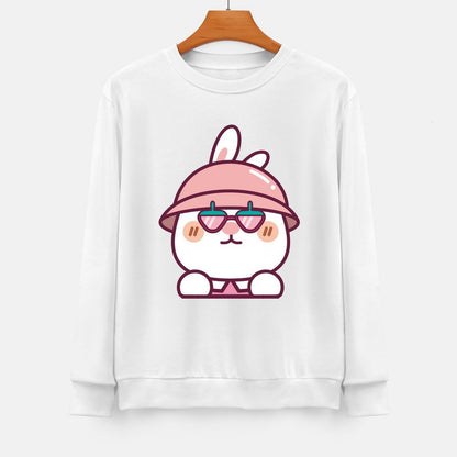 Front Patterned Long Sleeve TopSoftFeel ActiveStyle