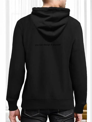 Hoodie - Back Print Support personalized design