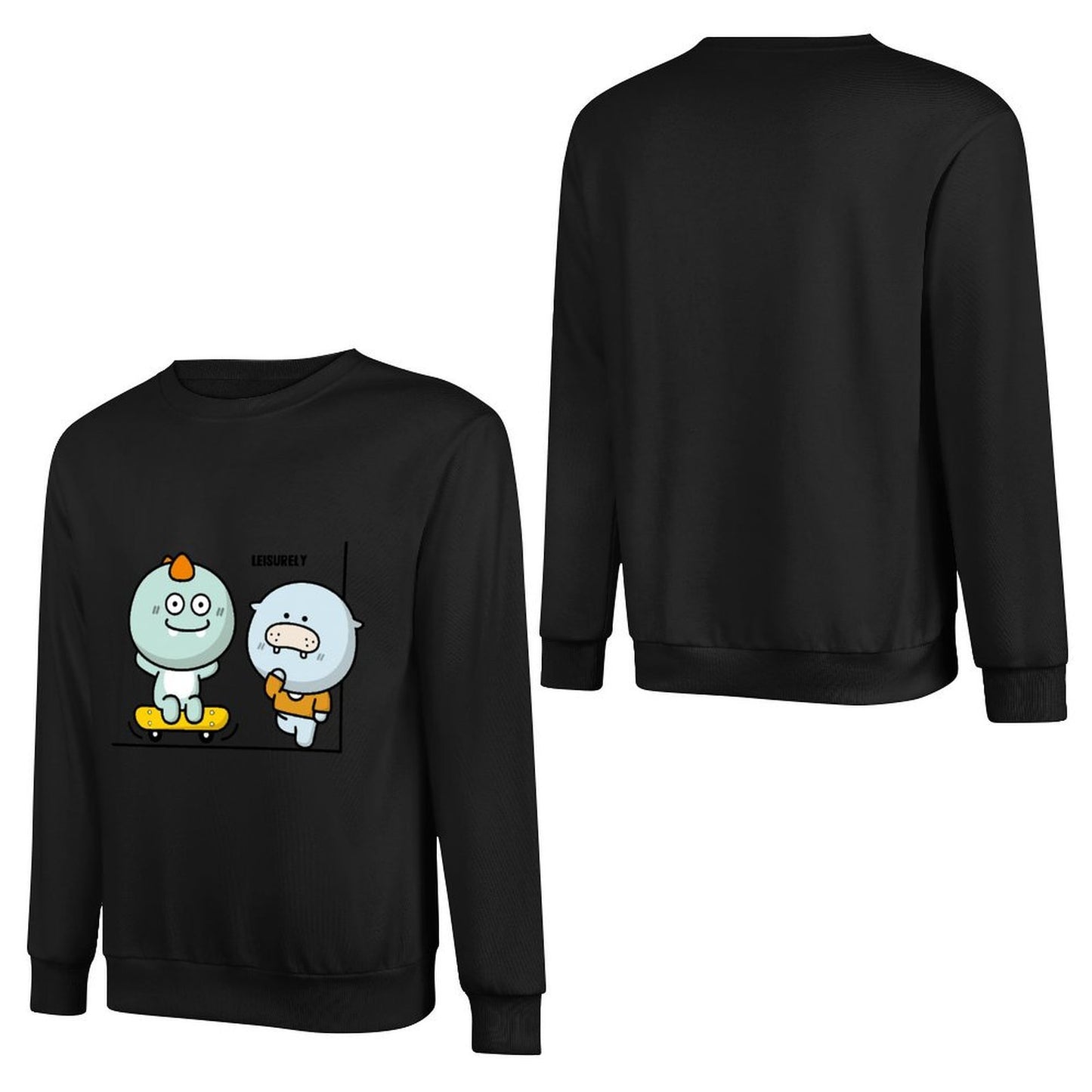 Front Patterned Long Sleeve Top Made-to-Order ModernFit