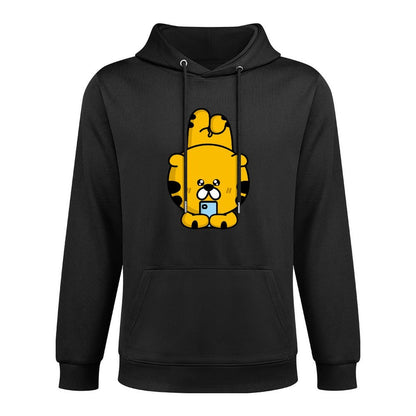 Crew Neck Standard Front Graphic Hoodies