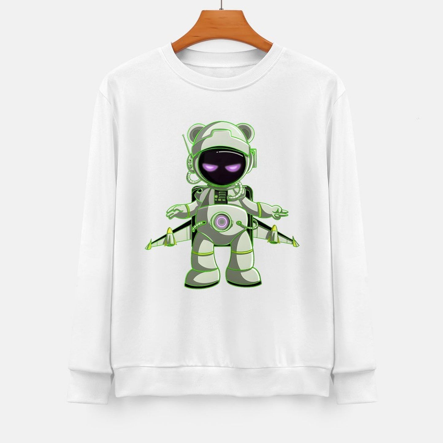 Long Sleeve With Front PatternEasyWear Pocket Tee