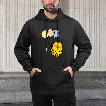 Long Lasting Active Front Graphic Hoodies