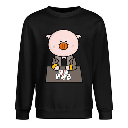 Front Patterned Long Sleeve TopEverydayWear Studio