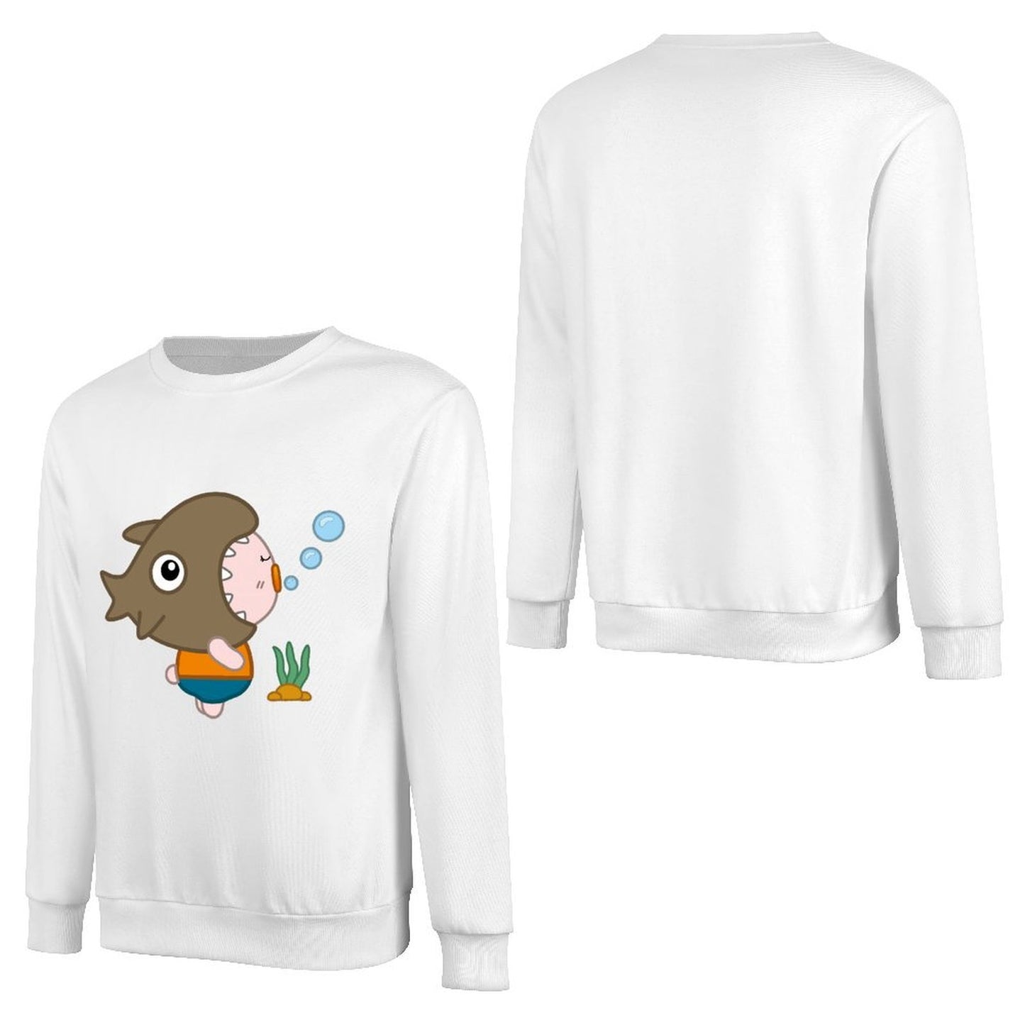 Front Patterned Long Sleeve TopFresh Eco / Sustainable