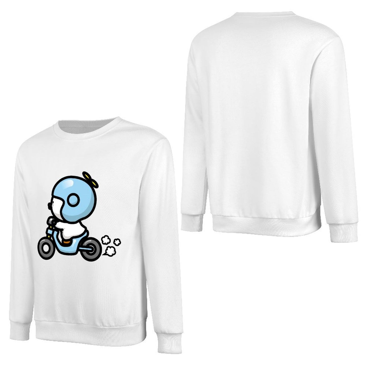 Front Patterned Long Sleeve TopBreathable Moisture-Wicking