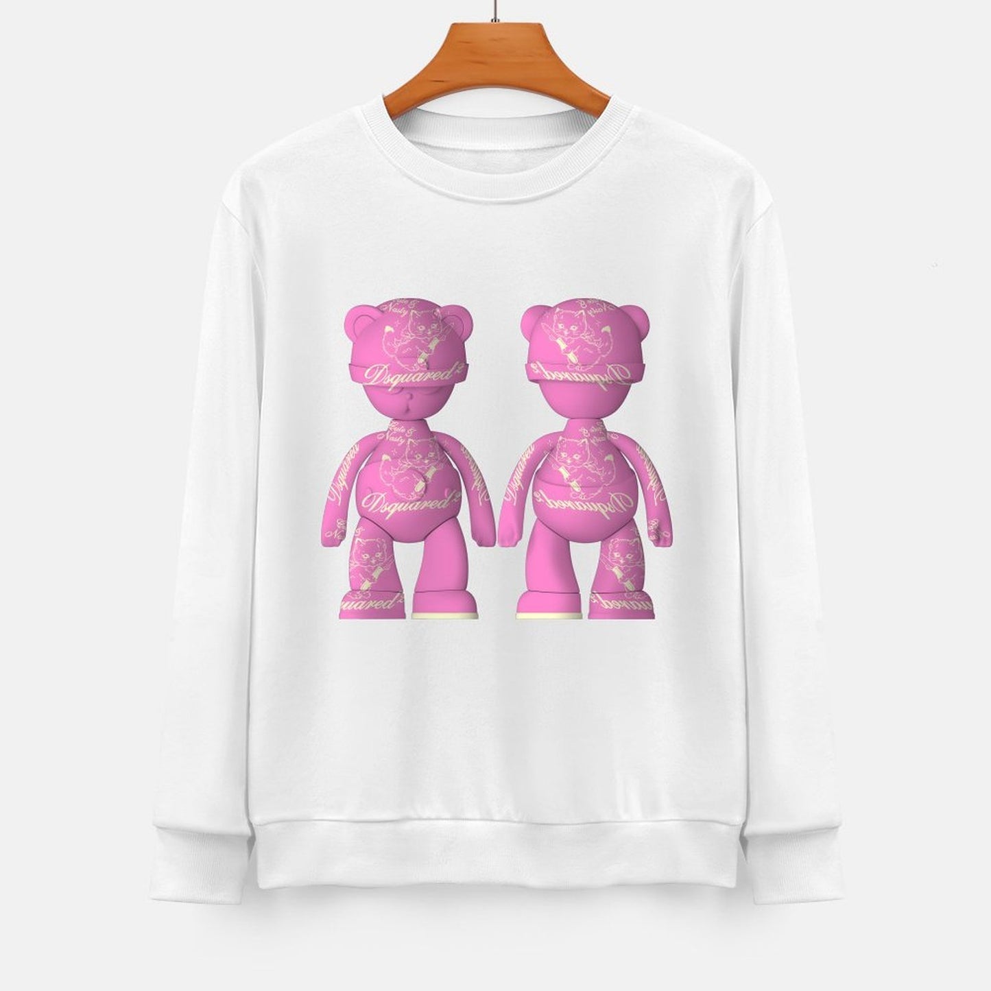 Long Sleeve With Front PatternCrewneck Standard