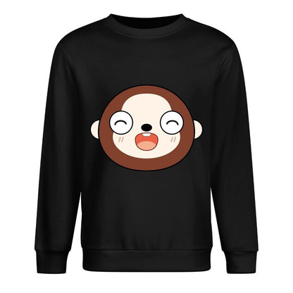 Front Patterned Long Sleeve TopHigh-Quality Slim Fit