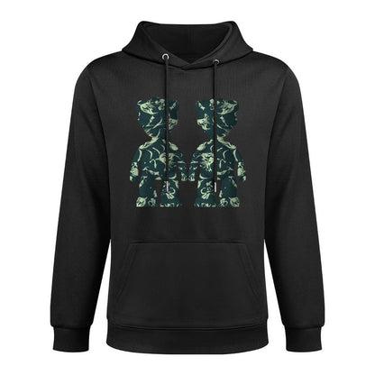 IPIB 250g Hooded Pocket Sweatshirt Front GraphicMen's Hooded  Sweatshirt6000083-3
