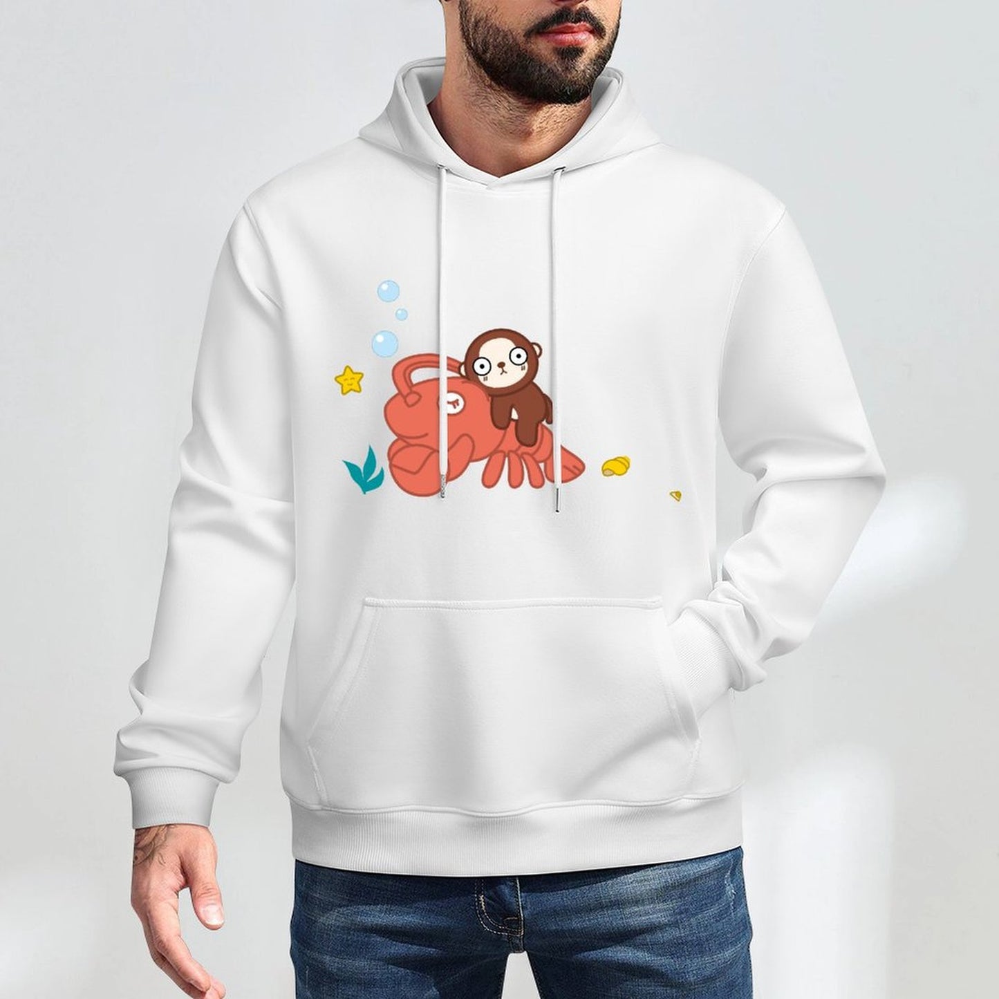 EssentialFit BasicSeries Front Graphic Hoodies