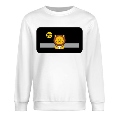 Front Patterned Long Sleeve TopLong Lasting Clean