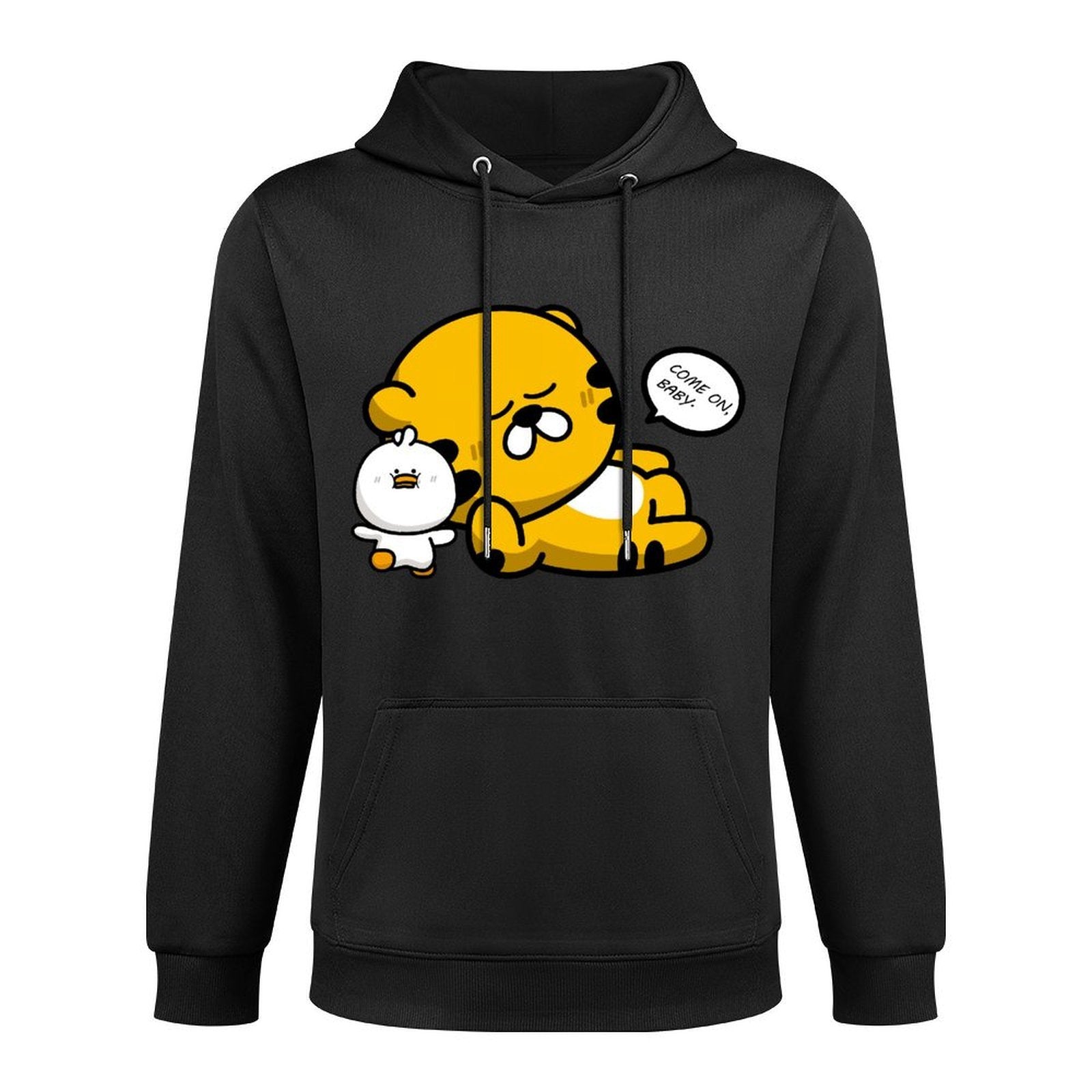 Front Graphic HoodiesHigh-Quality SimpleFit