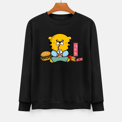  Front Patterned Long Sleeve TopDurable Series