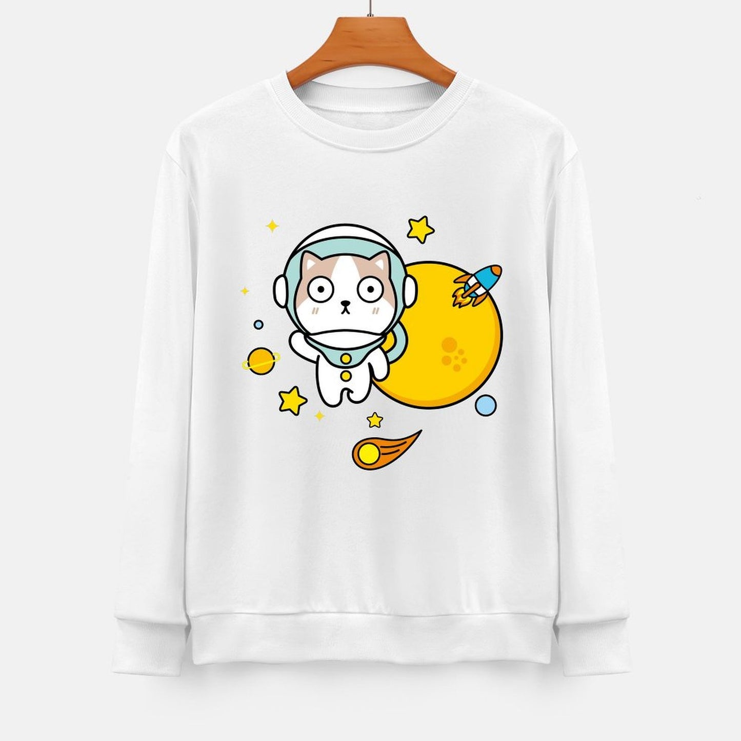 Front Patterned Long Sleeve TopActiveLine Essential