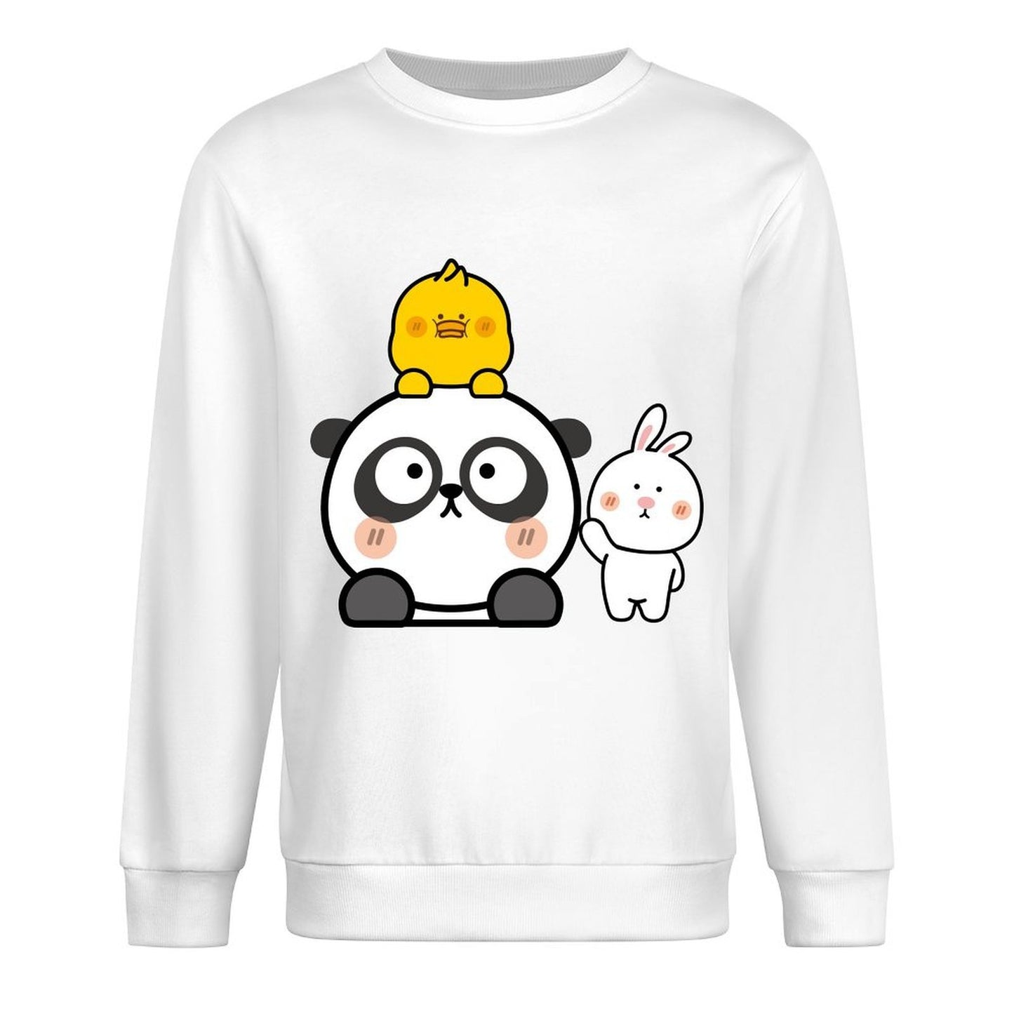 Front Patterned Long Sleeve TopSolid Heritage