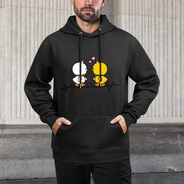 IPBR 250g Hooded Pocket Sweatshirt Front GraphicMen's Hooded  Sweatshirt4000997
